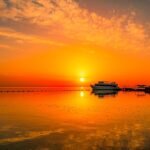 sea, egypt, hurghada, nature, dawn, sky, carabelle, beach, sun, morning
